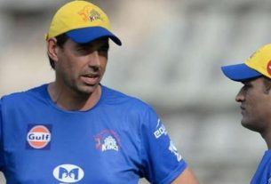 Dhoni thanked coach Stephen Fleming