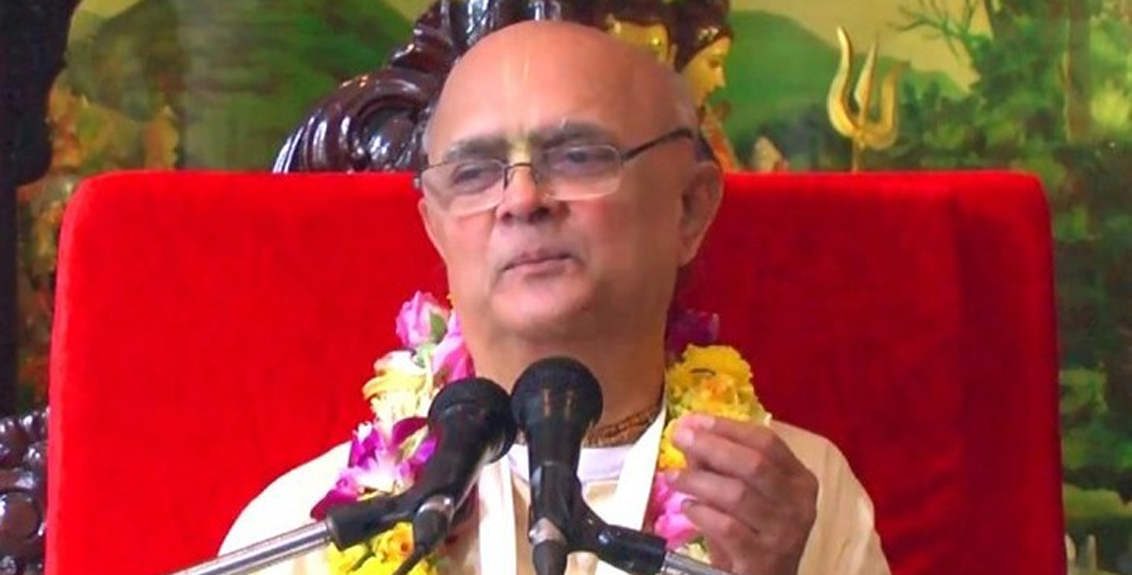 Gujarat based leading ISKCON saint Jashomatinandandasji