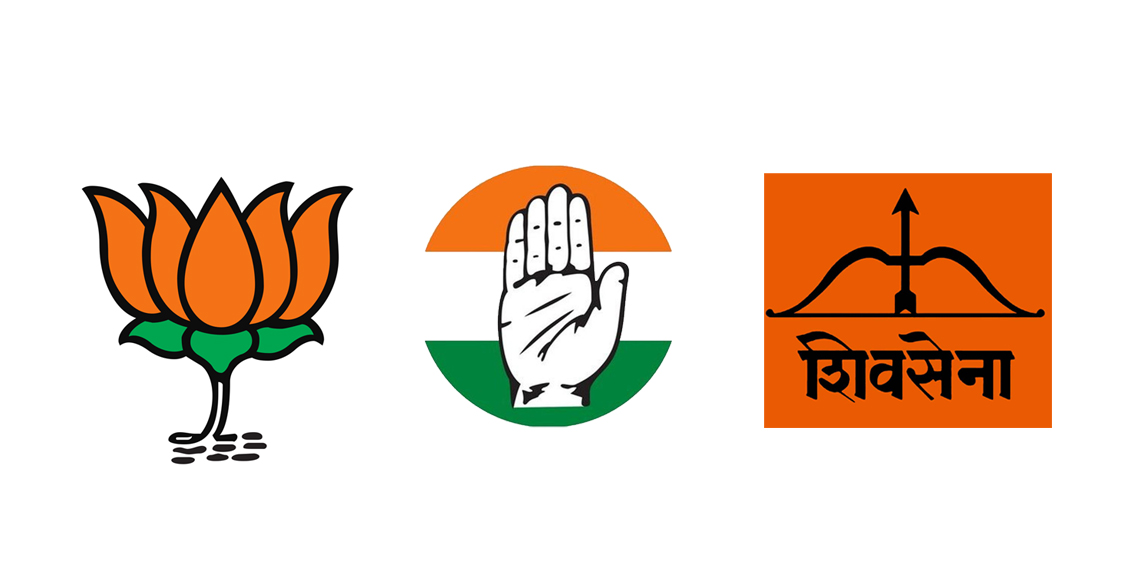 Shiv Sena, Congress, BJP