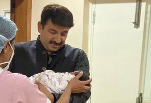 bjp leader manoj tiwari becomes father of a baby girl