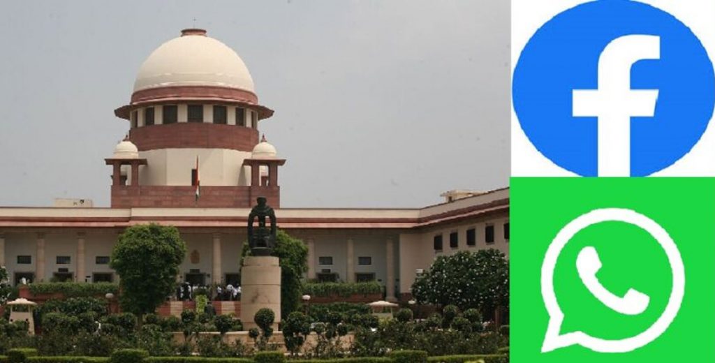 Supreme Court notice to Facebook and WhatsApp