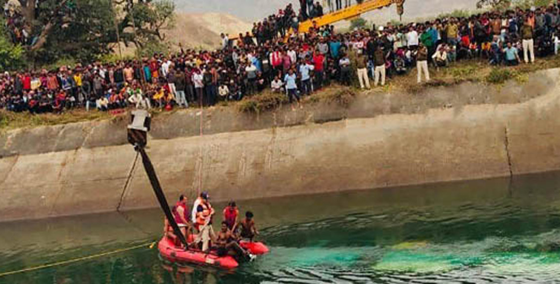 Madhya Pradesh bus accident: The bodies of 42 out of 54 passengers were recovered