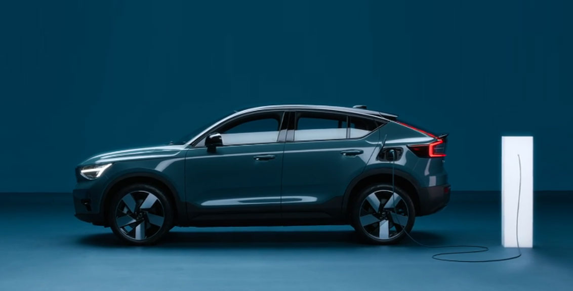 Volvo C40 Recharge Fully-Electric Coupe SUV Unveiled with 420 kms range