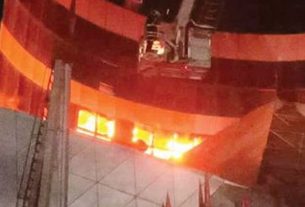 fire breaks out at a hospital in mumbais bhandup