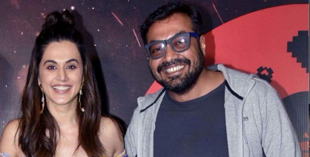 Income tax department raids the homes of actress Tapsi Pannu and director Anurag Kashyap