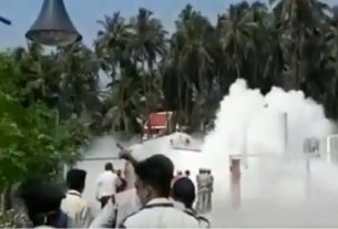Major leakage of oxygen tanker at South Goa District Hospital