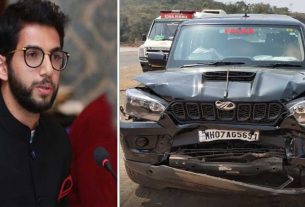 Aditya Thackeray Convoy Car Accident