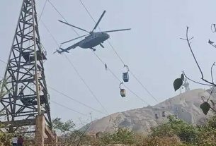 2 Dead, 46 Stuck In Cable Car Mishap in Jharkhand’s Deoghar