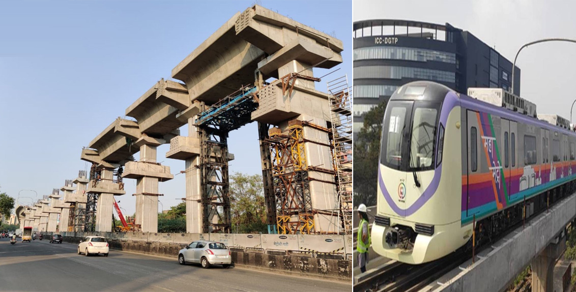 Change in traffic for 3 months as Metro work underway in Pune