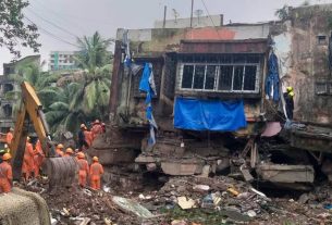 Four-storey building collapses in Mumbai’s Kurla East area