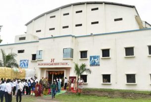 Inauguration of Major Dhyan Chand Stadium of Sri Hanuman Vyamya Prasarak Mandal