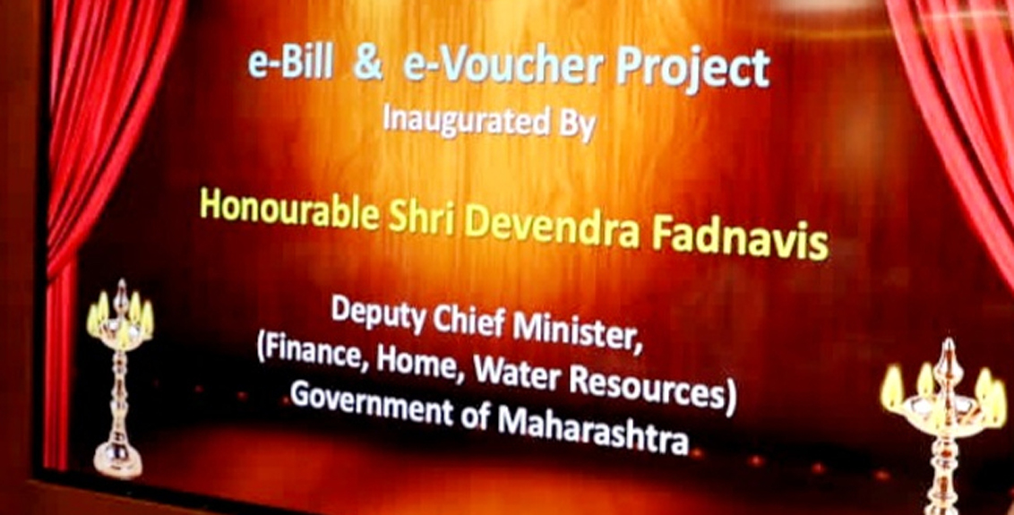 Inauguration of e-Bill and Voucher Project System by Deputy Chief Minister Devendra Fadnavis