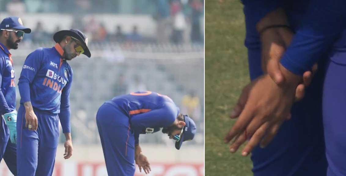 India Vs Bangladesh 2nd ODI: Rohit Sharma Sent To Hospital For X-Ray After Left Thumb Injury
