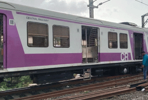 local coach derailed at ambernath station central railway is disrupted