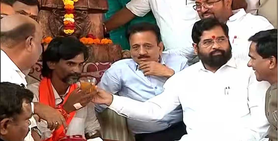 Manoj Jarange's hunger strike is over