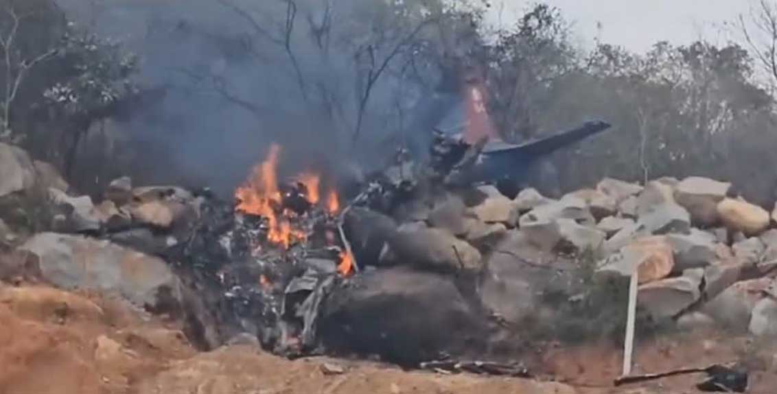 Indian Air Force trainee plane crashes in Telangana, 2 pilots killed