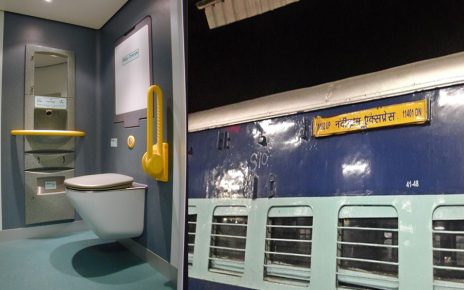 A body was found in the toilet of Nandigram Express