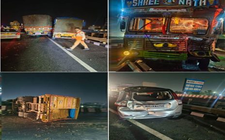 Four-Vehicle Pile-Up on Mumbai-Pune Expressway