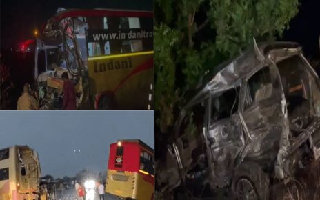 Buldhana District: Horrific Three-Vehicle Accident, 5 Dead, 24 Injured