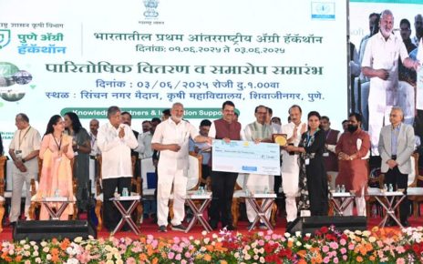 It is necessary to incubate technology in the agricultural sector and to bring technology to the doorsteps of farmers – Chief Minister Devendra Fadnavis
