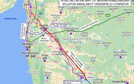 Nashik–Akkalkot Greenfield Expressway Approved