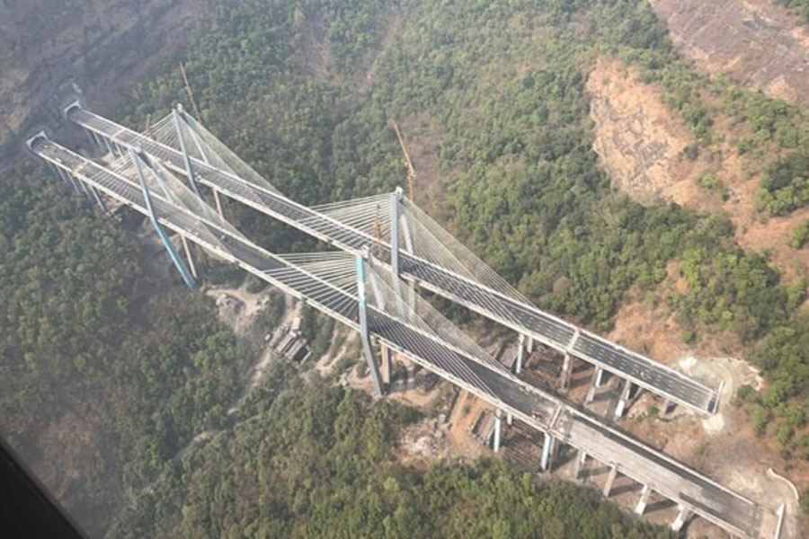 Mumbai Pune Missing Link Project expressway tunnel and bridge